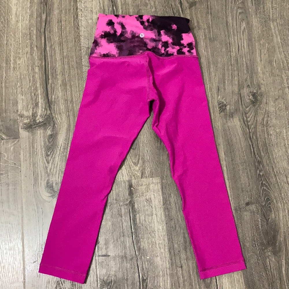 Lululemon leggings reversible size 4